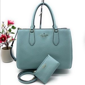 Kate Spade Leighton Satchel and Wallet Set